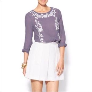 Sabine embroidered top
